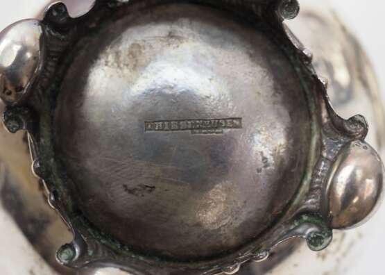 SILBER Kaffeekanne, Zuckerdose und Milchkännchen. - Foto 3