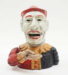 Mechanische Spardose: Clown.