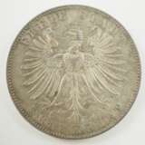 Frankfurt: 1 Thaler - Deutsches Schützenfest, Freie Stadt Frankfurt, Juli 1862. - photo 3