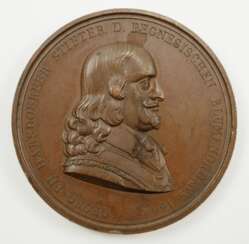 Medaille auf das 200 jährige Bestehen des Pegnesischen Blumenordens 1844.
