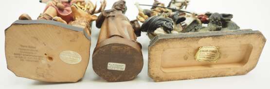 Toni Baur, Oberammergau: Figuren - Holzschnitzerei. - Foto 3