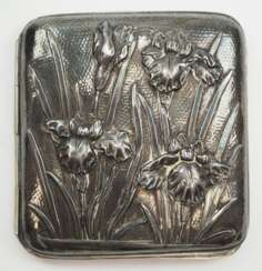 China: Jugendstil SILBER Zigarettenetui.