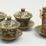 China: Cloisonné Tee Set. - Foto 1