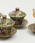 Übersicht. China: Cloisonné Tee Set.