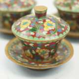 China: Cloisonné Tee Set. - Foto 2