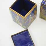 China: Cloisonné Dosen Paar. - photo 4