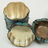 China: Cloisonné Raucher Ensemble. - photo 5