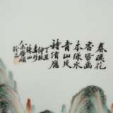 China: Prozellan Bilder Paar. - photo 3