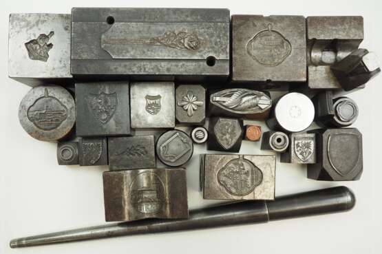 Sammlung Prägestempel - Pforzheimer Schmuckindustrie. - photo 1