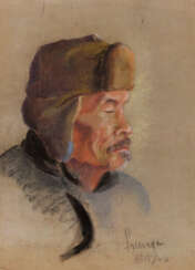 Portrait eines alten Mannes mit Mütze