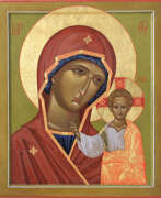 Aleksey Sivolozhskiy (né en 1988). Icon of the Mother of God Kazanskaya (Икона Божьей Матери Казанская)