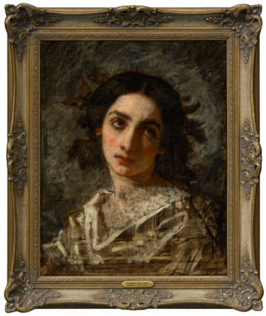 THOMAS COUTURE (SENLIS 1815-1879 VILLIERS-LE-BEL) - Foto 2