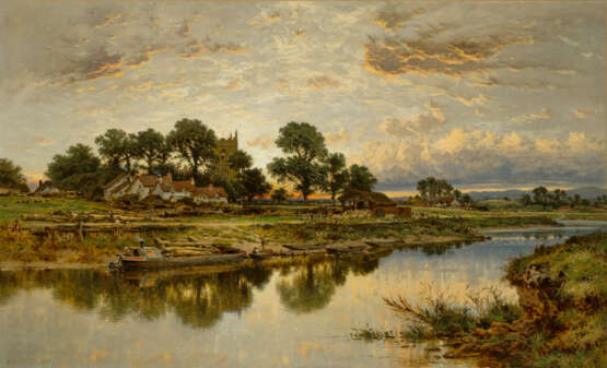 BENJAMIN WILLIAMS LEADER, R.A. (WORCESTER 1831-1923 SHERE) - Foto 1