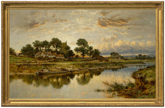 BENJAMIN WILLIAMS LEADER, R.A. (WORCESTER 1831-1923 SHERE) - Foto 2