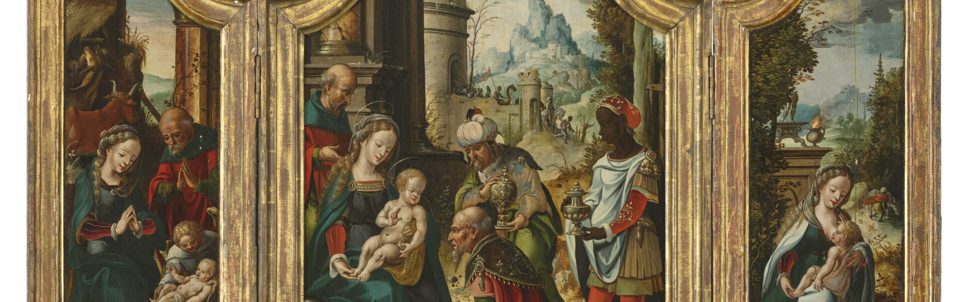 MASTER OF THE BOB JONES UNIVERSITY ADORATION (ACTIVE BRUSSELS 16TH CENTURY)