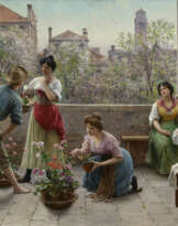 EUGENE VON BLAAS (ALBANO LAZIALE 1843-1931 VENICE)