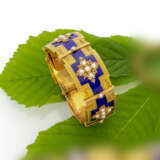 Feines Gold-Email-Armband - Foto 1