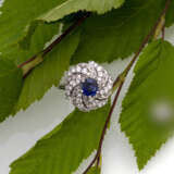 Saphir-Diamant-Ring - photo 1