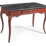 Rokoko-Tisch mit Marmorplatte - Foto 1