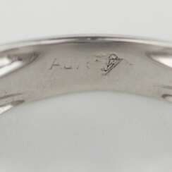 Bague en or 18 carats avec diamants. 