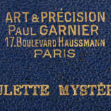 Hochfeine Art-Deco Pendule "Mysterieuse" im original Etui - photo 2