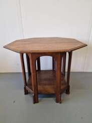 Art Nouveau octagonal table