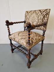 Antique chair with beautiful carvings