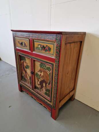 Antique oriental cabinet Wood - photo 1