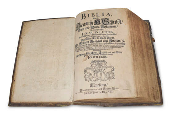 BIBLIA, LÜNEBURG 1708 - Foto 1