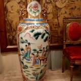 Большая китайская ваза 20 век Artiste inconnu Chine 20 век - photo 3