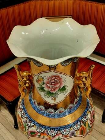 Большая китайская ваза 20 век Artiste inconnu Chine 20 век - photo 8