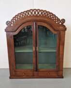 Обзор. Large Biedermeier style wall cabinet