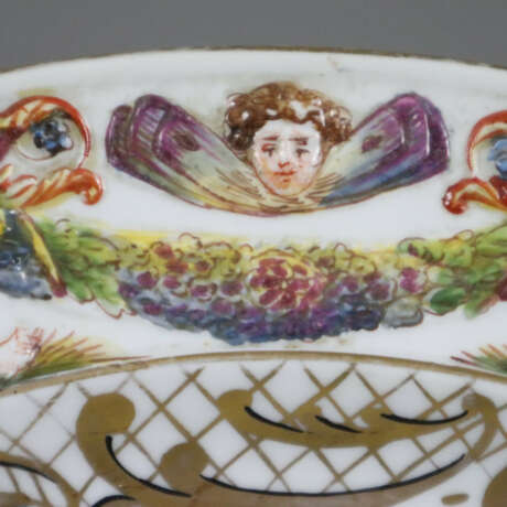 Zierteller mit Capodimonte-Reliefdekor - Neapelmar… - Foto 6