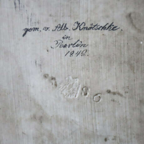 Porzellan-Bildplatte - KPM Berlin, Mitte 19. Jh., … - Foto 7
