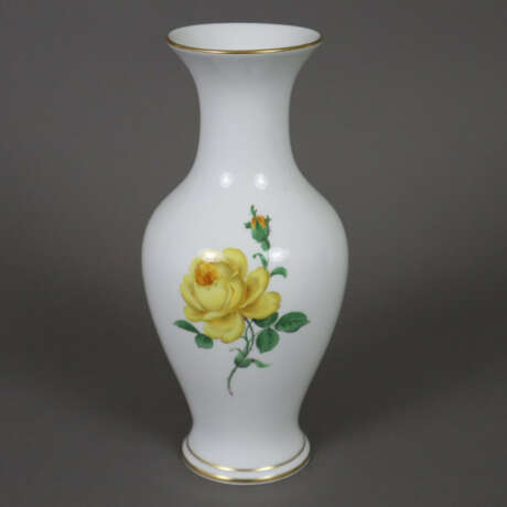 Konvolut "Gelbe Rose" - Meissen, 20.Jh., Porzellan… - Foto 2