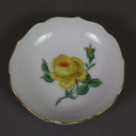 Konvolut "Gelbe Rose" - Meissen, 20.Jh., Porzellan… - Foto 5