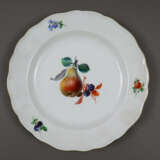 Sechs Frühstücksteller mit Obstmalerei - Meissen, … - фото 2