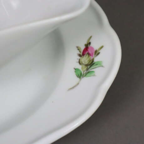 Sauciere mit Presentoir - Meissen, Porzellan, poly… - Foto 4