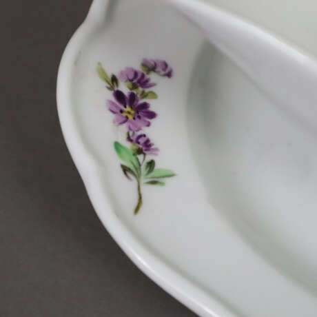 Sauciere mit Presentoir - Meissen, Porzellan, poly… - Foto 5