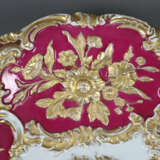 Prunkteller mit reichem Reliefdekor - Meissen, 19.… - фото 3
