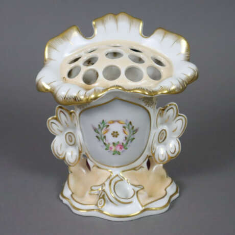 Biedermeier-Steckvase - 19. Jh., Porzellan, glasie… - Foto 1