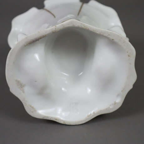 Biedermeier-Steckvase - 19. Jh., Porzellan, glasie… - Foto 6