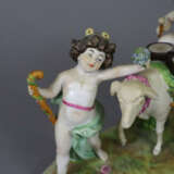 Figurengruppe "Bacchant auf Schafbock mit zwei Amo… - photo 2