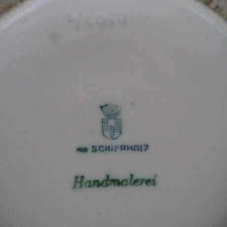 Deckelvase - Schierholz, Plaue, Anfang 20. Jh., Po… - Foto 7