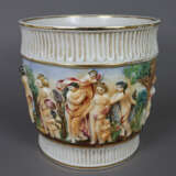 Cachepot / Blumenübertopf - G.B.R. Capodimonte, It… - Foto 1