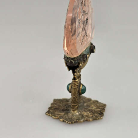 Zierobjekt - wohl Böhmen um 1900, rosa eingefärbte… - photo 4