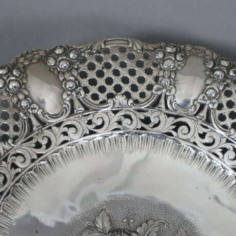 Zierschale - Silber 830/000, Punze auf Randunterse… - photo 3