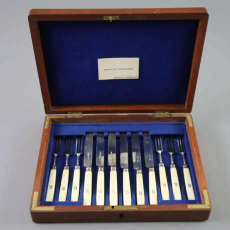 Obstbesteck für 6 Personen - Sheffield, England, B… - photo 2