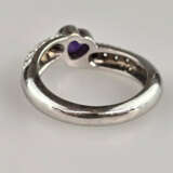 Rubin-Diamant-Goldring - Rodney Rayner, Weißgold 7… - фото 4