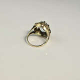 14K-Aquamarinring - Gelbgold 585/000, gestempelt, … - фото 6
